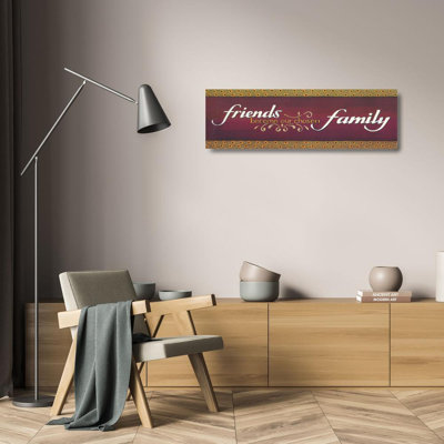Les amis deviennent notre famille choisie