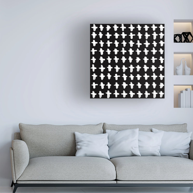 Art sur toile Melissa Averinos «Scandy Baby Motif XB», H 18 po x l 18 po x P 2 po