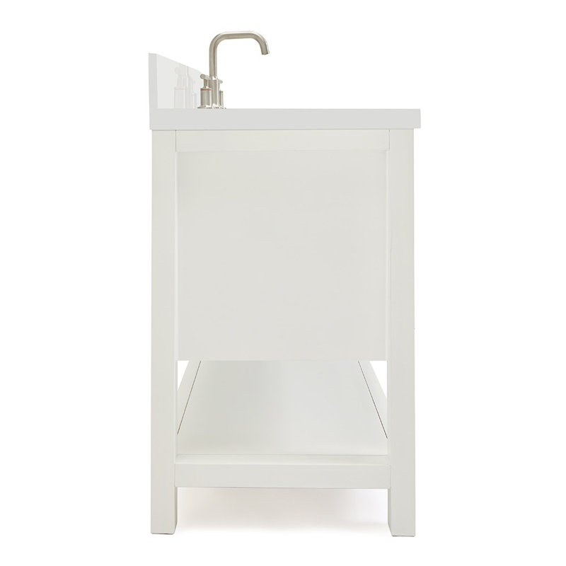 Magnolia Bath Vanity Rectangular Basin S061SWQ, Oval, White