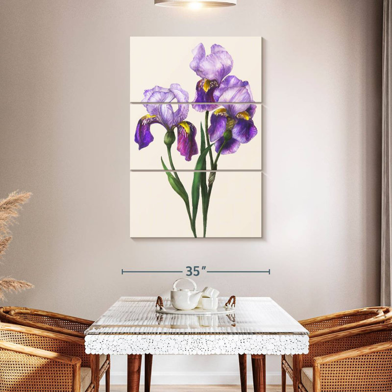 Harnek Garden Floral I, 74" H x 48" W