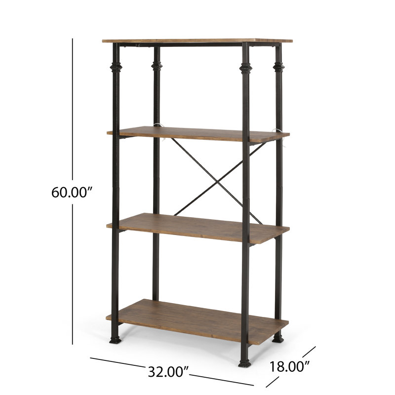 Coalton Bookcase, Brown