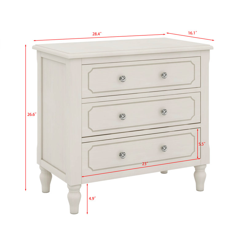 Ensemble de lit plateforme à baldaquin avec 2 tables de chevet et 3 pièces, Blanc rétro, Grand