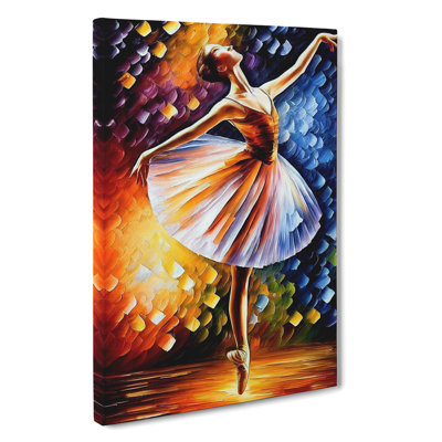 Ballerina Dancer No.7 - Wrapped Canvas