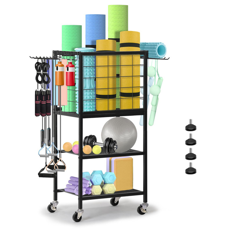 Metal Freestanding Sports Rack