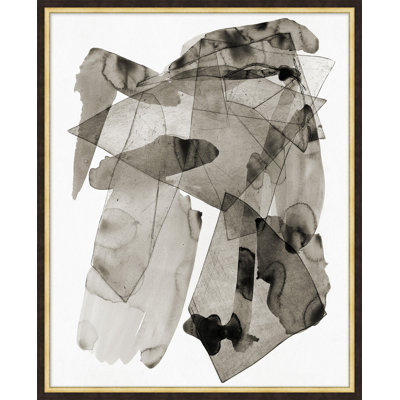 «Batholithe Monoprint 3» par Thom Filicia - peinture encadrée sur papier