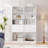 79" Bookcase With Drawers And Adjustable Shelves-187721174