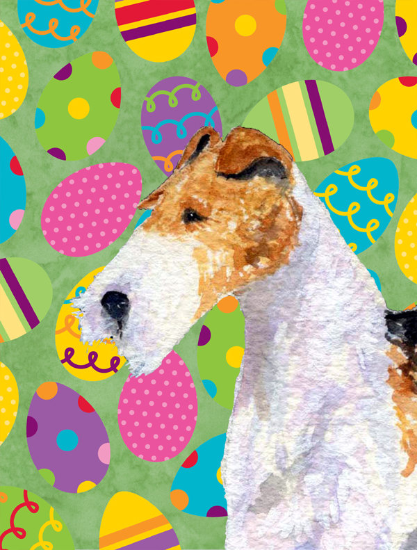 Drapeau de jardin Atara, Fox-terrier
