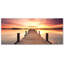 Sunset Bridge - Wrapped Canvas Print-1258261679