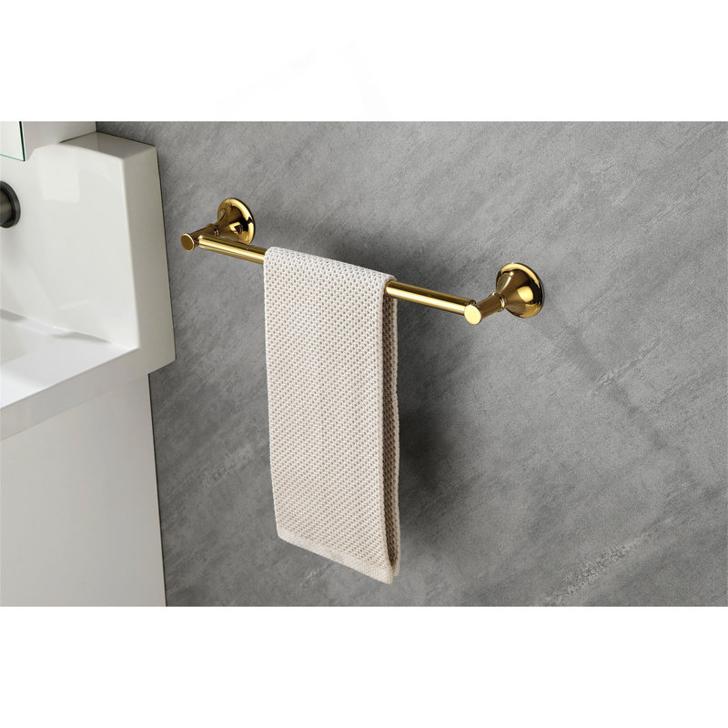 Ensemble de porte-serviettes 6 pièces en laiton, Doré