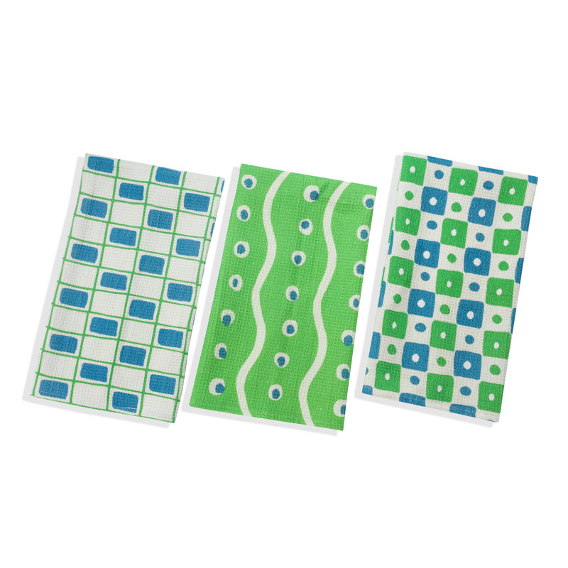 Ensemble de serviettes de cuisine Retro
