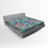 Microfiber Floral Fitted Sheet-42111220-105919594