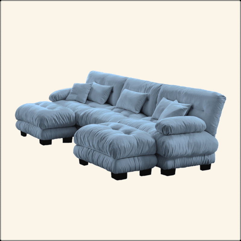 Canapé modulaire Luxury Luxury, Bleu