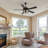 52 Inch Ceiling Fan With Light, Industrial Farmhouse Ceiling Fan With 5 Blades, Black Metal Cage Light With Clear Glass, Remote Control, Reversible Motor For Bedroom Living Room Dining Room