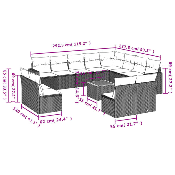 Dimensions du produit