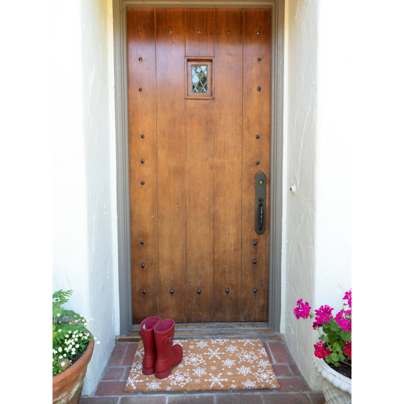 Ganley Non-Slip Christmas Outdoor Doormat