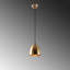 Lustre moderne moderne, structure en métal, 16 po x 16 po | Hauteur: 44,5 po, longueur du câble: 35,4 po | 1 x douille E27 (40 W maximum), indice de protection IP20 | Design scandinave glamour, parfait pour le salon et la salle à manger-57342457-57342400-57342456