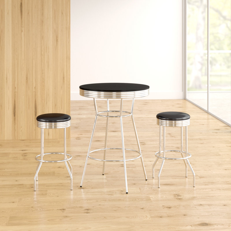 Ensemble de table de pub 3 pièces Akeera