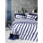 Luxury Ranforce Super King Quilt Cover Set, Anthracite Color, 102.4 x 86.6 inches | 100% Cotton, Reactive Printing, 145 Thread Count | Includes 2 Pillowcases (23.6 x 23.6 inches) | Machine Washable with Button Closure-112932162-112932146