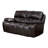 Baehr Leather 39'' Reception Loveseat