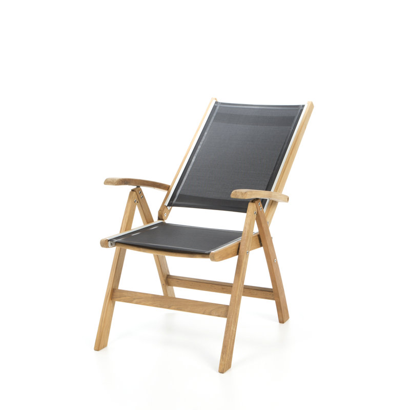 St. Tropez Outdoor Dining Chair, Black