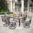 Argyri Rectangular 6 - Person 64" Long Dining Set