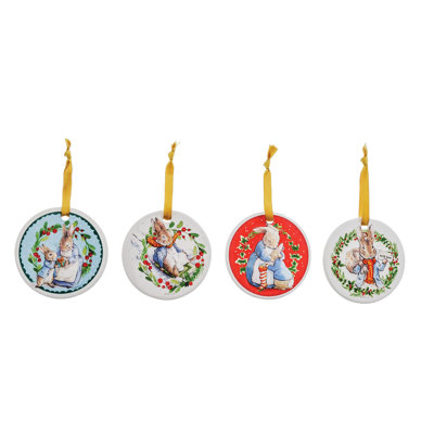 7cm Resin Animals Holiday Shaped Ornament