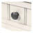Narrow Console Table, Slim Sofa Table With Three Storage Drawers And Bottom Shelf (Ivory White)-1184002620
