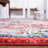 Manado Oriental Red/Blue Area Rug-1310227853