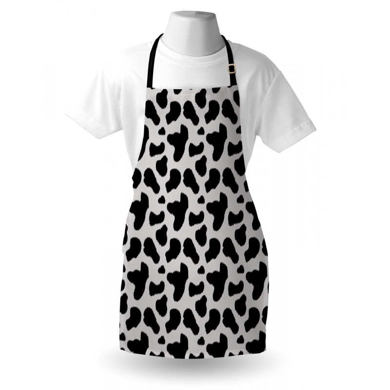 Tablier à imprimé de vache