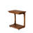 26.57" Brown Rectangular Solid Wood End Tables