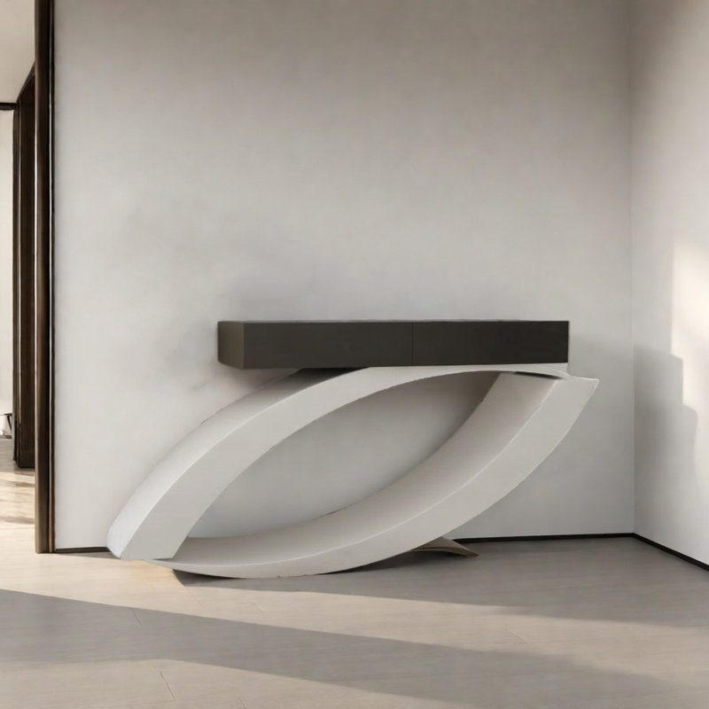 Console Modern Minimalist Art, H 31,5 po x l 62,99 po x P 13,78 po
