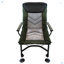 Chaise de camping inclinable, portative et pliante avec dossier réglable-1462922314
