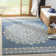 Burnell Blue/Cream Area Rug