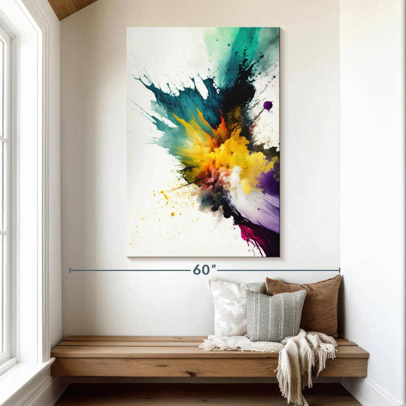Avery Chromatic Chaos, 51" H x 34" W