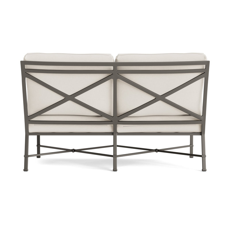 Venetian Outdoor 2 - Seat Loveseat, Fusion Natural, Mica