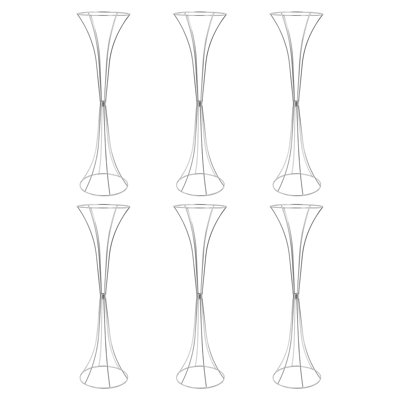 6Pcs Wedding Metal Flower Stand