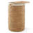 Round Laundry Hamper Basket with Lid & Liner for Clothes-1626054267