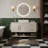 Modern Bathroom Vanity with Ceramic Basin Sink