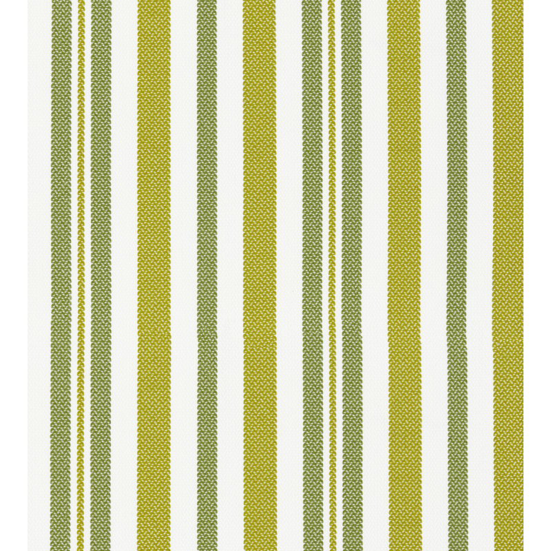 Isola Santorini Stripe Fabric, Palm