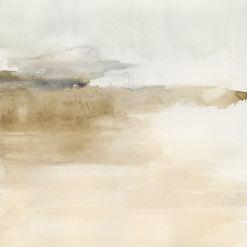 Cinnamon Shores II by Victoria Barnes - Wrapped Canvas Painting, 76cm H x 76cm W x 3.8cm D