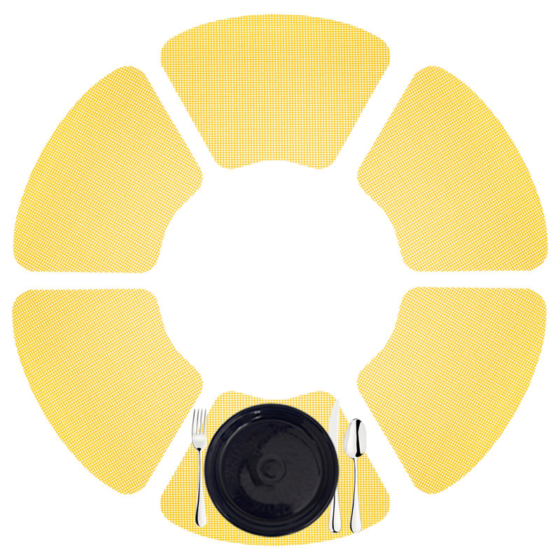 Napperon 13 "Baltz, Nouveau jaune