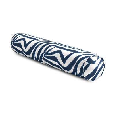 Abstract Feather Linen Reversible Throw Pillow