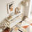 Faux Marble Sofa Table