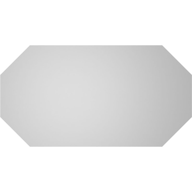 Évent horizontal gondole allongé en surface octogonal Signature, H 18 po x l 34 po x P 1,5 po