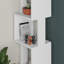 Chane Wall-Mounted Bookcase with 5 Shelves | Modern Storage Unit for Home or Office-94884754