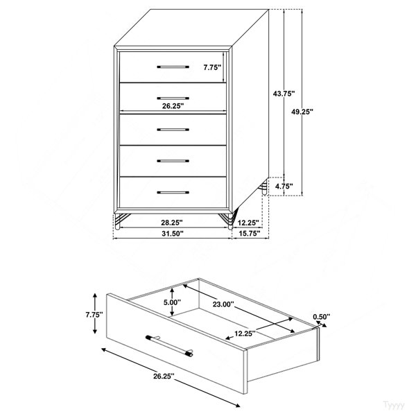 Dimensions du produit