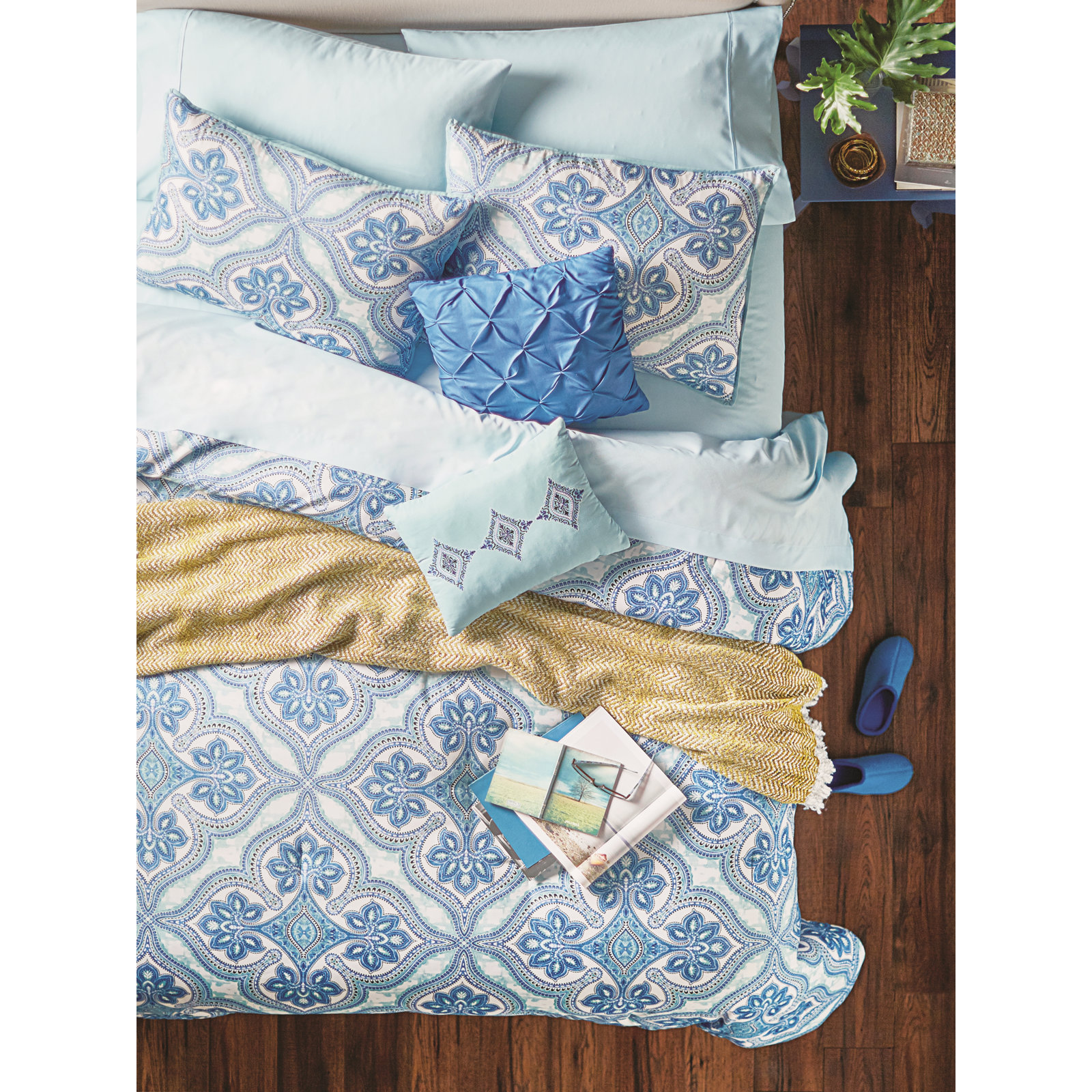 Carlena Throw Blanket, Yellow