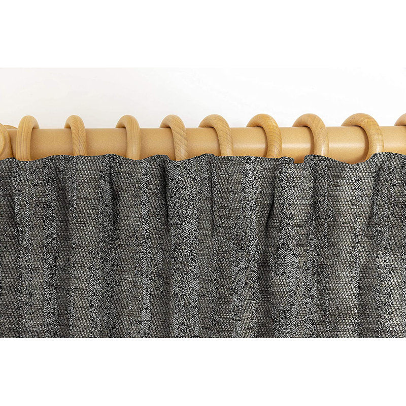 Arispe Room Darkening Curtain, 167 W x 228 D cm, Pewter Grey