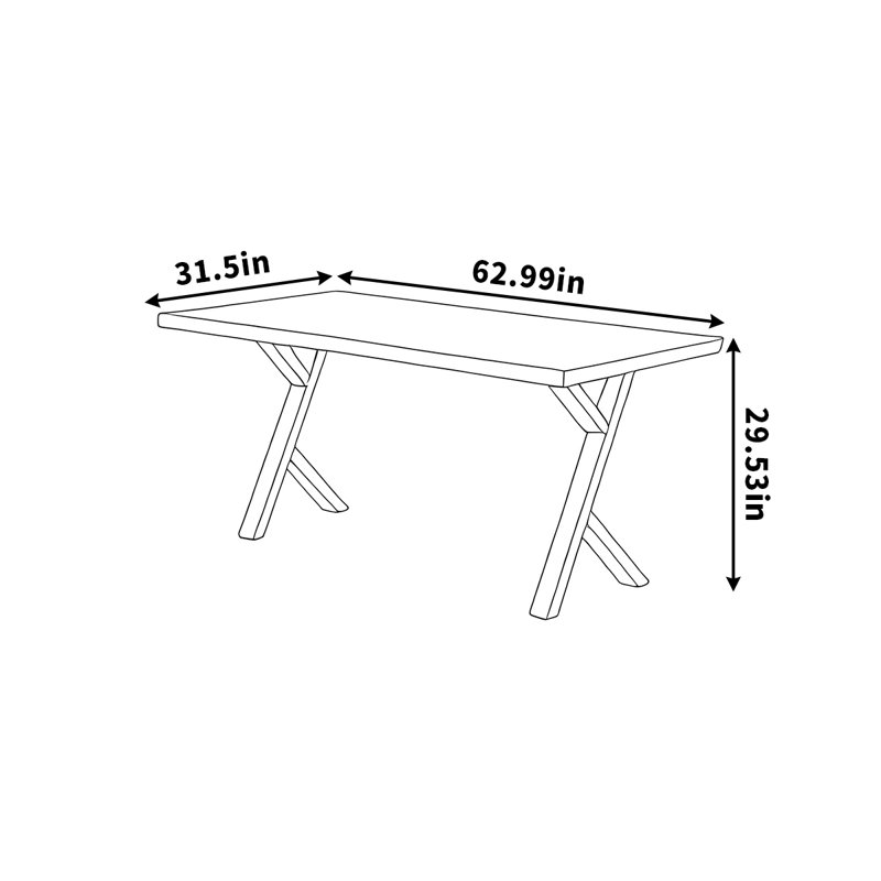 Andrianne, 29.53"H x 62.99"L x 31.5"W