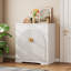 5-Tier Shoe Cabinet with Rotating Shoe Rack, Freestanding Shoe Storage Cabinet for 30-35 Pairs-1378114820